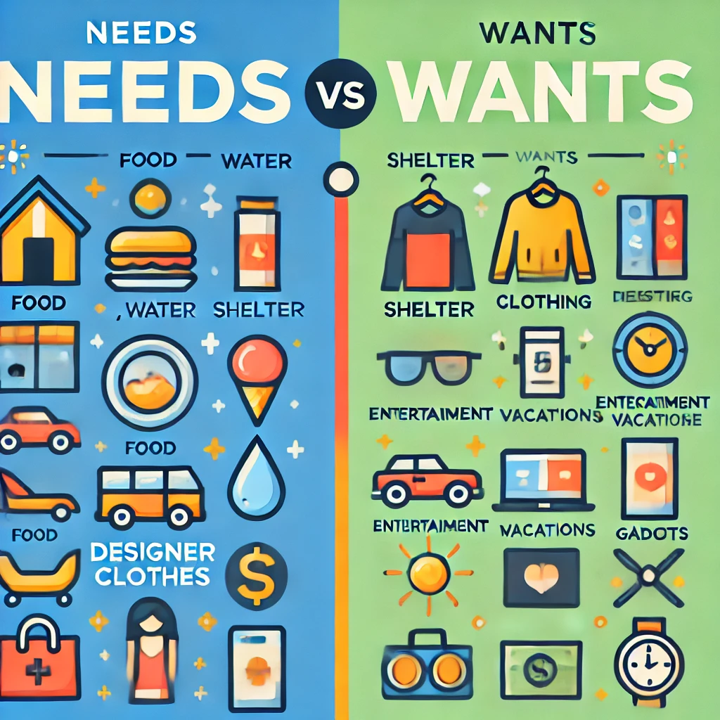 Needs vs Wants: Work Life Thoughts and Gemini 2.0 Flash Infographics ...